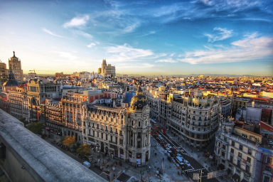 Destination to Madrid